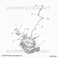 SYSTÃˆME DE TRANSMISSION, MAIN GEARCASE MOUNTING