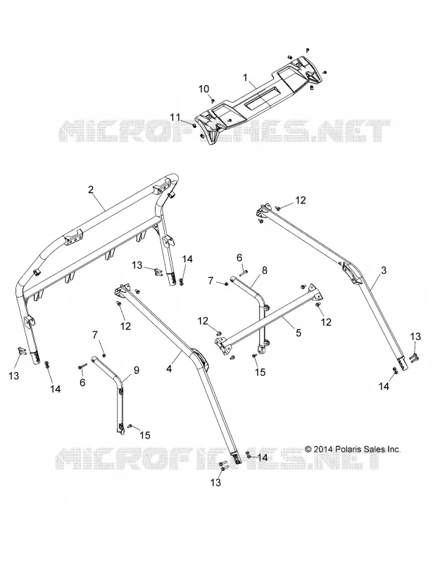 CHASSIS, CAB CADRE