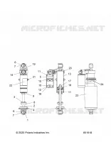 SUSPENSION, AMORTISSEUR AVANT TRACK