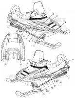 EMBLEMES LITE TOURING 0983133 and EUROPEAN LITE TOURNG E983133 (4941934193A011)