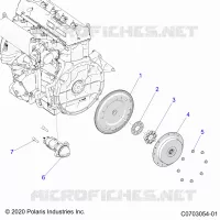 DEMARREUR, FLYWHEEL AND RELATED