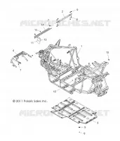 CHASSIS, CHASSIS AND SKID PLATE