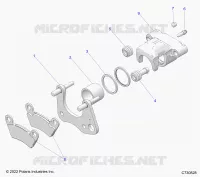 BRAKES, ETRIER DE FREIN ARRIERE