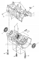 CARTERS MOTEUR WIDETRAK LX 0972065 and  EUROPEAN WIDETRAK LX E972065 (4938223822C007)
