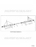 SYSTEME DE TRANSMISSION, FRONT HALF SHAFT