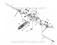 BRAS DE SUSPENSION ARRIERE WIDETRAK LX 0962064 AND EUROPEAN WIDETRAK LX E962064 (4931643164B012)