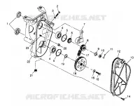 CARTER DE CHAINEE 500 0972764, EUROPEAN 500 E972764, 500 SKS 0972564, EUROPEAN 500 (4938393839B010)
