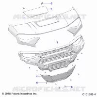 CAPOT AND FRONT FASCIA