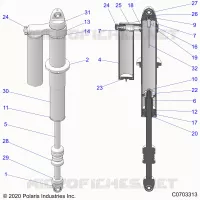 SUSPENSION ARRIERE SHOCK INTERNALS