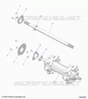 DRIVE TRAIN, JACKSHAFT AND ARBRE DE TRANSMISSION