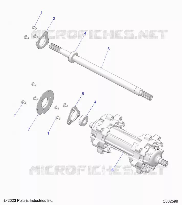 DRIVE TRAIN, JACKSHAFT AND ARBRE DE TRANSMISSION