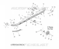 SUSPENSION, FIXATION RAIL