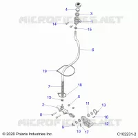 BRAKES, BRAKE PEDAL AND MAITRE CYLINDRE