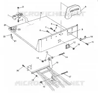 FIXATION BENNE 6X6 250 W938727 (4924092409004A)