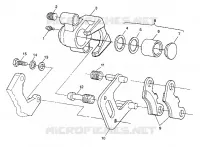 FREIN AVANT 4X4 250 W938127 (4924042404015A)