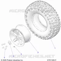 ROUES, FRONT/REAR
