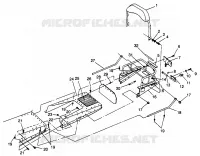 PORTE BAGAGES ET DOSSERET LITE GT 0973133 and EUROPEAN LITE GT E973133 (4938253825A013)