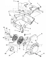 CARTERS REFROIDISSEMENT   LANCEUR ASSEMBLY TRAIL / 0930761 and  TRAIL DELUXE (4923222322041A)