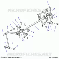 SUSPENSION, FRONT BARRE STABILISATRICE
