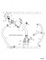MOTEUR, WATERPUMP AND BYPASS