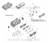 CARTERS MOTEUR/SUPPORT CORPS DE PAPILLON