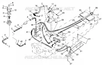 SYSTÈME DE REFROIDISSEMENT 700 XCR 0985678(A) and EUROPEAN 700 XCR E985678 (4943114311B009)