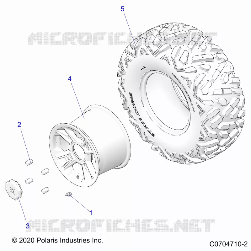 ROUES, REAR