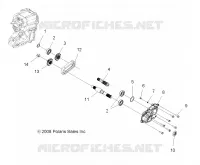 SYSTÈME DE TRANSMISSION, PONT PRINCIPAL OUTPUT SHAFT