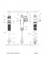 AMORTISSEUR, IFS, VELOCITY