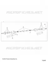 DRIVE TRAIN, HALF ARBRE DE TRANSMISSION ARRIERE