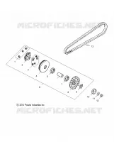 SYSTÈME DE TRANSMISSION, PRIMARY CLUTCH