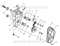 CARTER DE CHAINEE SPORT 0960443, SPORT TOURING 0960243  AND EUROPEAN SPORT TOURING (4932223222B009)