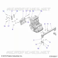 MOTEUR, MOUNTING &amp; LONG BLOCK