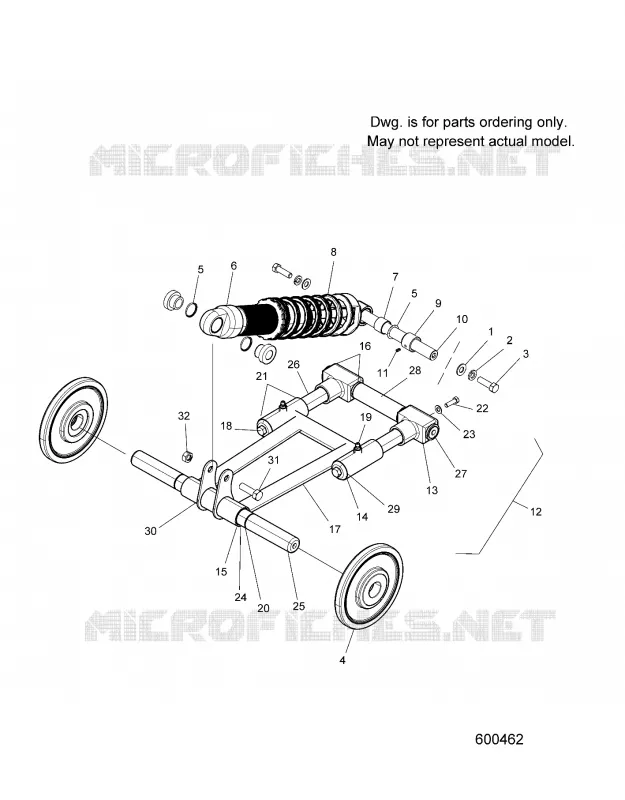 SUSPENSION, BRAS DE SUSPENSION ARRIERE