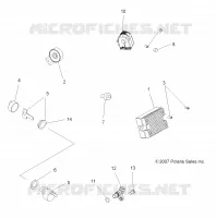 BOUTONS, CAPTEURS and ECM