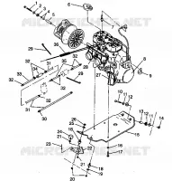 SUPPORT MOTEUR CLASSIC TOURING 0942875 (4924962496032A)