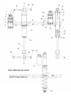 SUSPENSION, AMORTISSEUR IFS