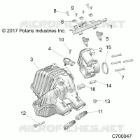 ENGINE, PRISE D'AIR MANIFOLD