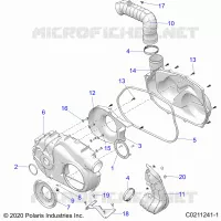 BODY, COUVERCLE D'EMBRAYAGE