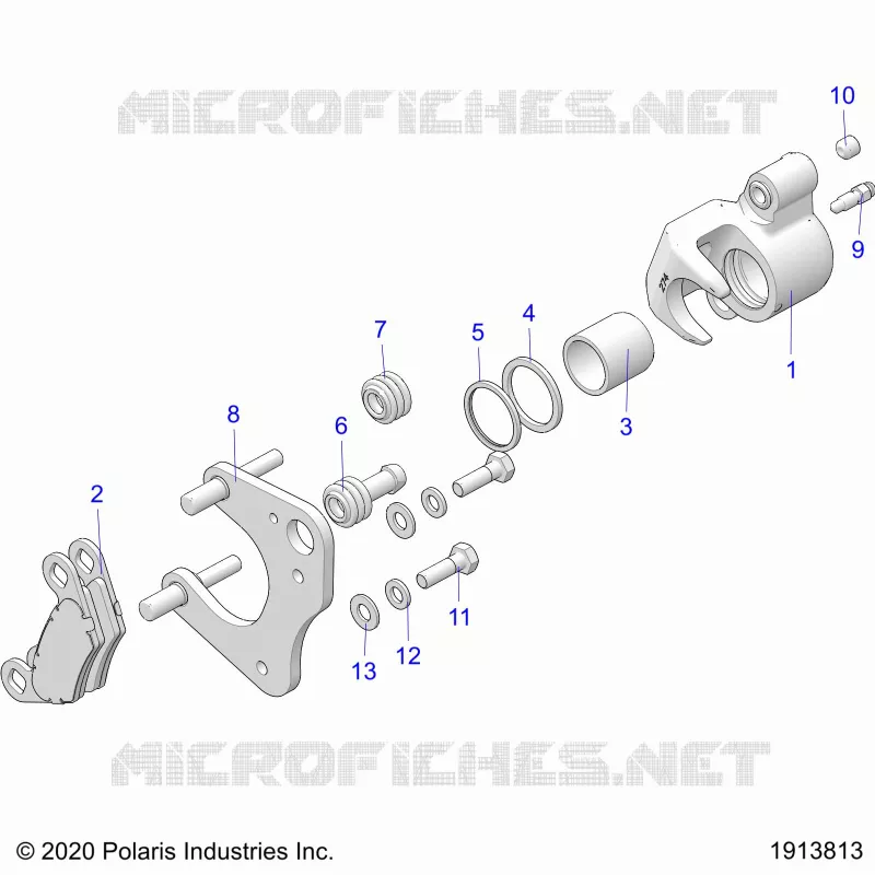FREIN AVANT CALIPER