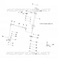 COLONNE DE DIRECTION and TIE ROD ASM.