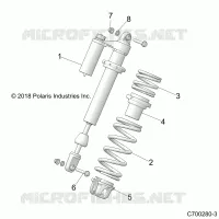 SUSPENSION AVANT SHOCK MOUNTING
