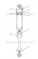 AMORTISSEUR FOX XLT SP/0930667 (4923012301031A)