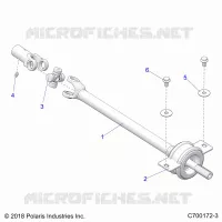 SYSTÃˆME DE TRANSMISSION, MID PROP SHAFT