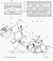 ELECTRICITE, WIRE HARNESS, CHASSIS