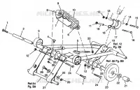 BRAS DE SUSPENSION AVANT 440 XCR SP 0961760 (4931583158B011)