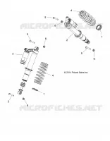 SUSPENSION AVANT SHOCK MOUNTING