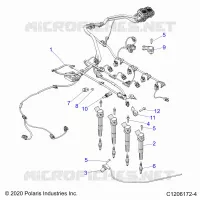 ELECTRICITE, WIRE HARNESS, ENGINE