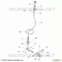 BRAKES, BRAKE PEDAL AND MAITRE CYLINDRE