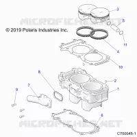 CYLINDRE AND PISTON